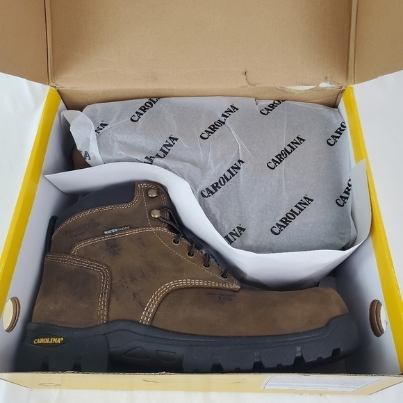 NIB CA3535 Carolina Men\'s Waterproof Insulated Composite Toe Dark Brown Size 11D main image 4